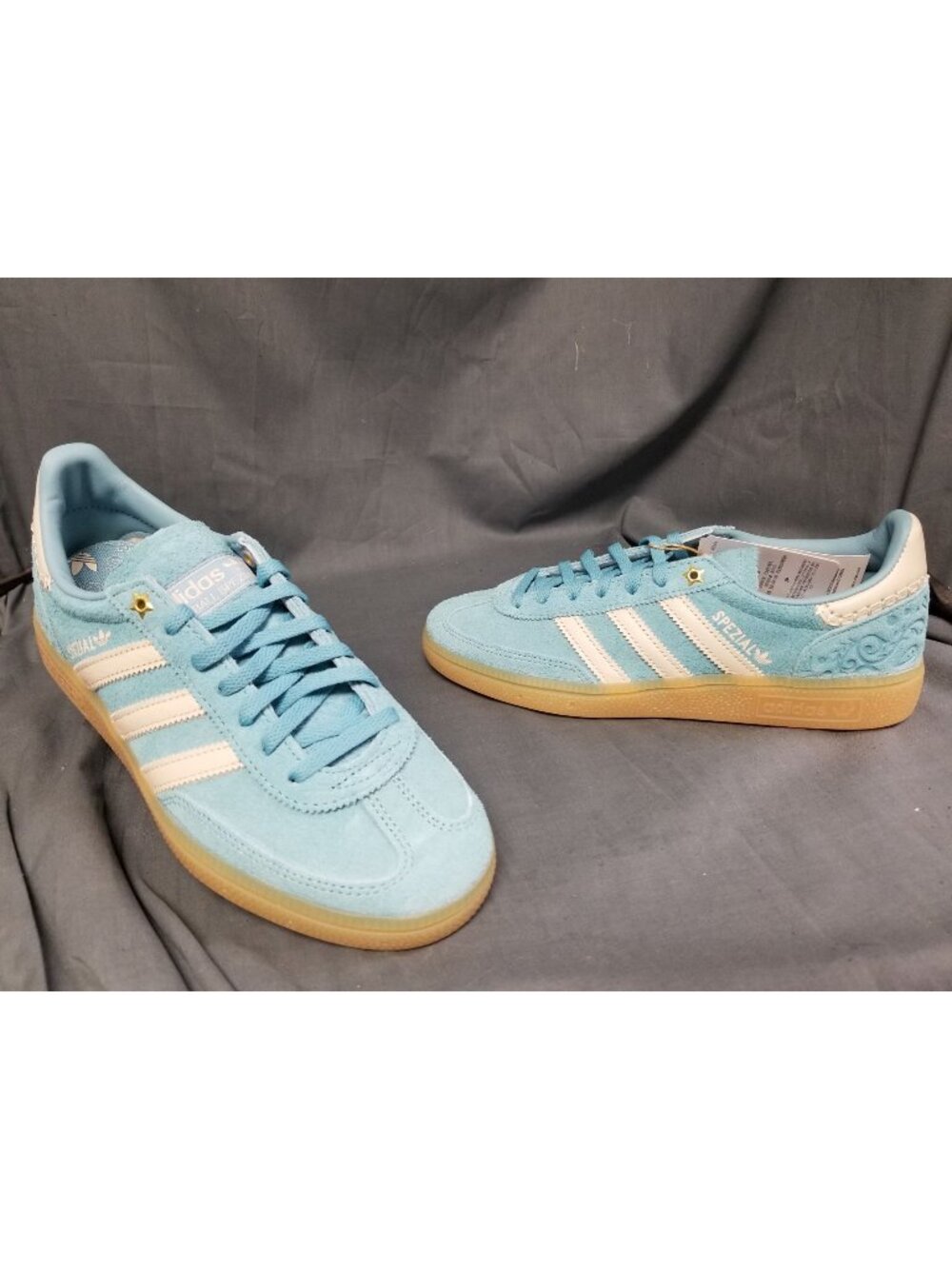 Adidas Handball Spezial Preloved Blue/Alumina JQ4490 Women's Size 7 NEW NO BOX